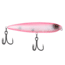 Berkley J-Walker 100 Saltwater Hard Bait, Topwater, Saltwater, 100, 1/2 oz, 100mm, Topwater, Hook Size 4, 2 Hooks, Pinky, 1547884