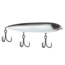 Berkley J-Walker 120 Saltwater Hard Bait, Topwater, Saltwater, 120, 5/7 oz, 120mm, Topwater, Hook Size 4, 3 Hooks, Black Chrome, 1547885