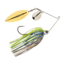 Berkley Power Blade Compact Colorado/Willow Spinnerbait, 1/2oz, Old School/Silver + Gold, 1570601