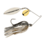 Berkley Power Blade Compact Colorado/Willow Spinnerbait, 1/2oz, Shad Spawn/Gold + Silver, 1570602