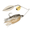 Berkley Power Blade Compact Colorado/Willow Spinnerbait, 3/4oz, Herring/Gold + Silver, 1570615