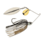 Berkley Power Blade Compact Colorado/Willow Spinnerbait, 3/4oz, Shad Spawn/Gold + Silver, 1570614