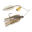 Berkley Power Blade Compact Colorado/Willow Spinnerbait, 3/4oz, Silver Bullet/Gold + Silver, 1570620