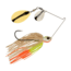 Berkley Power Blade Standard Colorado/Indiana Spinnerbait, 1/2oz, Coleslaw/Silver + Gold, 1570535