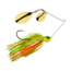Berkley Power Blade Standard Colorado/Indiana Spinnerbait, 1/2oz, Firetiger/Gold + Gold, 1570536