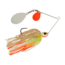 Berkley Power Blade Standard Colorado/Indiana Spinnerbait, 3/8oz, Coleslaw/Orange + White, 1570527