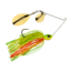 Berkley Power Blade Standard Colorado/Indiana Spinnerbait, 3/8oz, Firetiger/Gold + Gold, 1570526
