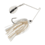 Berkley Power Blade Standard Colorado Spinnerbait, 1/4oz, White/Silver, 1570440