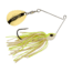 Berkley Power Blade Standard Colorado Spinnerbait, 3/16oz, White Chartreuse/Gold, 1569966