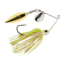 Berkley Power Blade Standard Colorado/Willow Spinnerbait, 3/16oz, White Chartreuse/Silver + Gold, 1570476