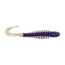 Berkley PowerBait Curly Bones Soft Bait, 3in, 10 Pack, Electric Blue/White, 1571458