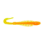 Berkley PowerBait Curly Bones Soft Bait, 4in, 8 Pack, Citrus Punch, 1571461