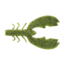 Berkley PowerBait MaxScent Chigger Craw Soft Bait, 3in, 8 Pack, Watermelon, 1520654