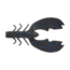 Berkley PowerBait MaxScent Chigger Craw Soft Bait, 4in, 7 Pack, Black Blue Fleck, 1520656