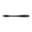 Berkley PowerBait MaxScent Flat Worm, 4.5in, 8 Pack, Black Shiner, 1520706