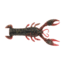 Berkley PowerBait MaxScent Lilft Trooper Soft Bait, 2 1/2in, 8 Pack, Hot Craw, 1520674