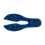 Berkley PowerBait MaxScent Meaty Chunk, 3in, 6 Pack, Sapphire Blue, 1436802