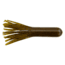 Berkley PowerBait Power Tube Soft Bait Lures, 3.5in, 8 Pack, Green Pumpkin, 1371095