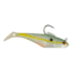 Berkley PowerBait Pre-Rigged Swim Shad Soft Bait, 3in, 5 Pack, Chartreuse Shad, 1307654