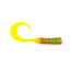 Berkley PowerBait Ribbontail Grubs, 3in, 15 Pack, Firetiger, 1307426