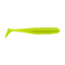 Berkley PowerBait Saltwater Power Swimmer Soft Bait Lures, 4.3in, 6 Pack, Chartreuse Silver Flash, 1582203