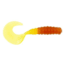 Berkley PowerBaits Power Grubs Grub, 20, 2in, Natural Chartreuse, 1307435