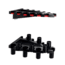 Berkley Space Saver 13 Rod or Combo Rack, Black/Red, 1546013