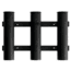 Berkley Tube Rod Rack, Black, 1318300