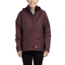 Berne Eiger Hooded Softshell - Womens, Maroon, Large, WJS301MNR440