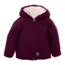 Berne Infant Girls Washed Hooded Coat, Plum, 12M, Regular, 92021295718