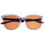 Bertha Avery Polarized Sunglasses - Womens, Clear Frame, Brown Lens, Clear/Brown, One Size, BRSBR050C5