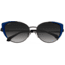 Bertha Bailey Handmade in Italy Sunglass - Womens, Navy, One Size, BRSIT109-3