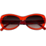 Bertha Celerie Handmade in Italy Sunglass - Womens, Orange, One Size, BRSIT101-1
