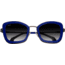 Bertha Delphine Handmade in Italy Sunglass - Womens, Navy, One Size, BRSIT108-3