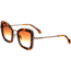 Bertha Delphine Handmade in Italy Sunglass - Womens, Tortoise, One Size, BRSIT108-2