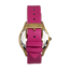 Bertha Georgiana Mother-Of-Pearl Leather-Band Watch, Gold/Pink - Womens, BTHBS1104