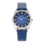 Bertha Ida Mother-of-Pearl Leather-Band Watch, Blue - Womens, BTHBS1202