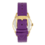 Bertha Ida Mother-of-Pearl Leather-Band Watch, Purple - Womens, BTHBS1204