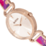 Bertha Katherine Enamel-Designed Bracelet Watch, Purple - Womens, BTHBS1305