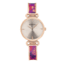 Bertha Katherine Enamel-Designed Bracelet Watch, Purple - Womens, BTHBS1305