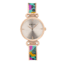 Bertha Katherine Enamel-Designed Bracelet Watch, Turquoise - Womens, BTHBS1304
