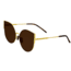 Bertha Logan Polarized Sunglasses, Gold/Brown, One Size, BRSBR036GD