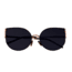 Bertha Logan Polarized Sunglasses, Rose Gold/Black, One Size, BRSBR036RG