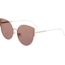 Bertha Logan Polarized Sunglasses - Womens, Gold/Light Brown, One Size, BRSBR036GDX