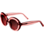 Bertha Margot Handmade in Italy Sunglass - Womens, Red, One Size, BRSIT102-3