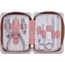 Bertha Melina 8 Piece Surgical Steel Groom Kit, Marble/Pink, One Size, BTHGRMKIT