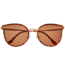 Bertha Moon Polarized Sunglasses - Womens, Gold Frame, Brown Lens, Gold/Brown, One Size, BRSBR056C3