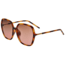 Bertha Priscilla Polarized Sunglasses - Womens, Tortoise Frame, Pink Lens, Tortoise/Pink, One Size, BRSBR055C3
