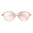 Bertha Reese Sunglasses - Womens, Clear Frame, Rose Gold Polarized Lens, Clear/Rose Gold, One Size, BRSBR044RG