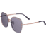 Bertha Renata Sunglass - Womens, Rose Gold/Black, One Size, BRSBR046BK